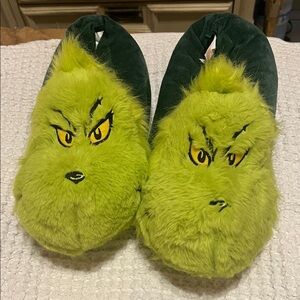 The Grinch Green  Face Loafers